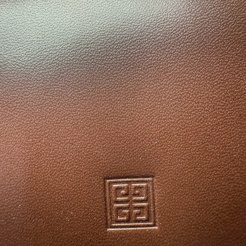 VTG Authentic Givenchy Long Leather Kiss-Snap WALLET, With COA